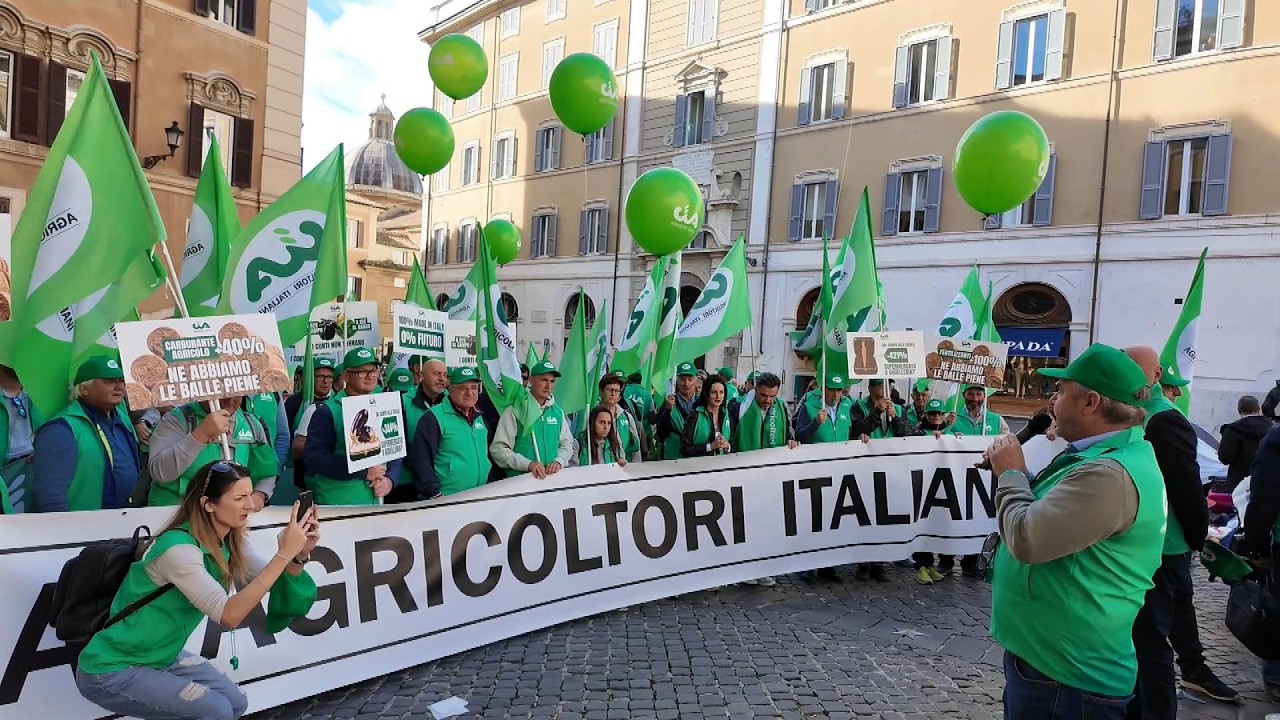 Costi di produzione alle stelle e crollo dei prezzi riconosciuti: gli agricoltori della Cia a Roma