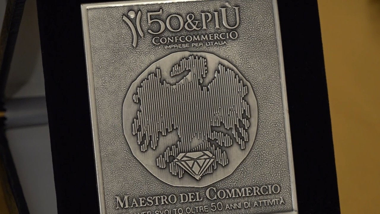 Premiati i Maestri del Commercio di 50&Più Belluno
