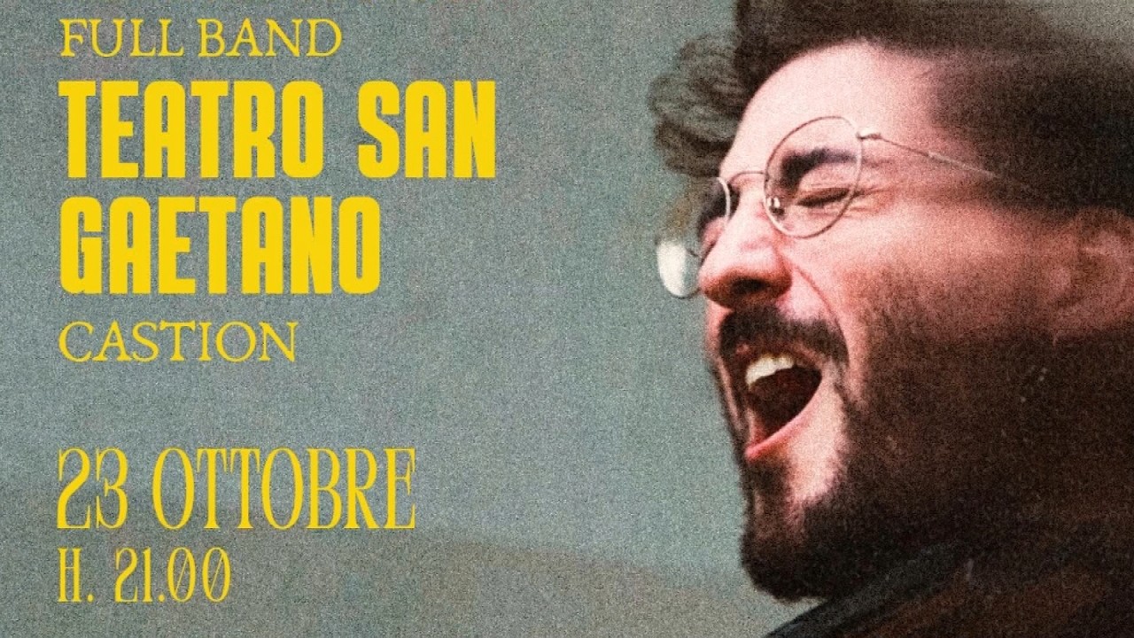"Storia di un uomo qualunque": Paolo Vaccaro presenta il suo nuovo album a Castion