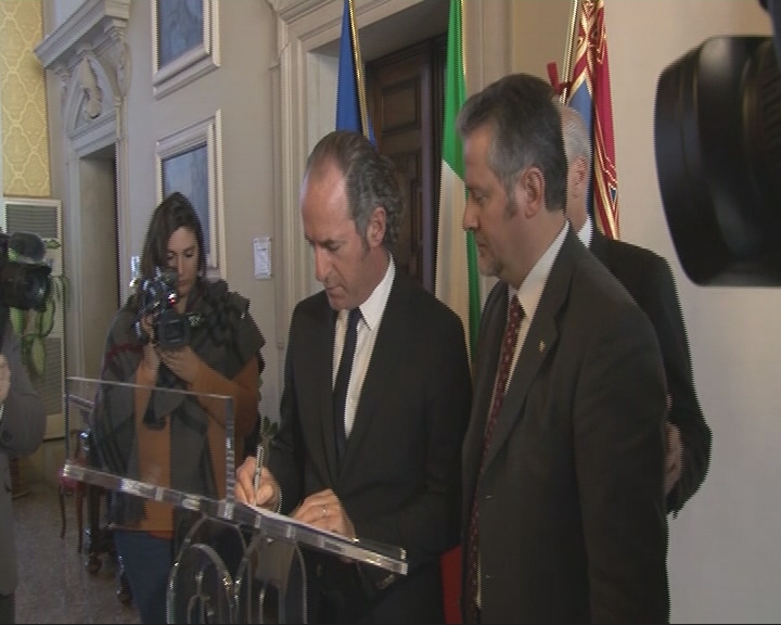Referendum sull'autonomia del Veneto, firmato il protocollo