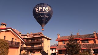 La mongolfiera austriaca tra i cieli di Cavarzano
