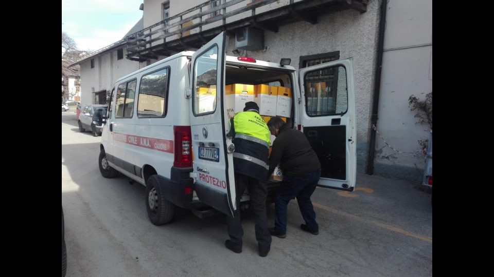 Protezione Civile ANA di Cortina a fianco dei profughi ucraini