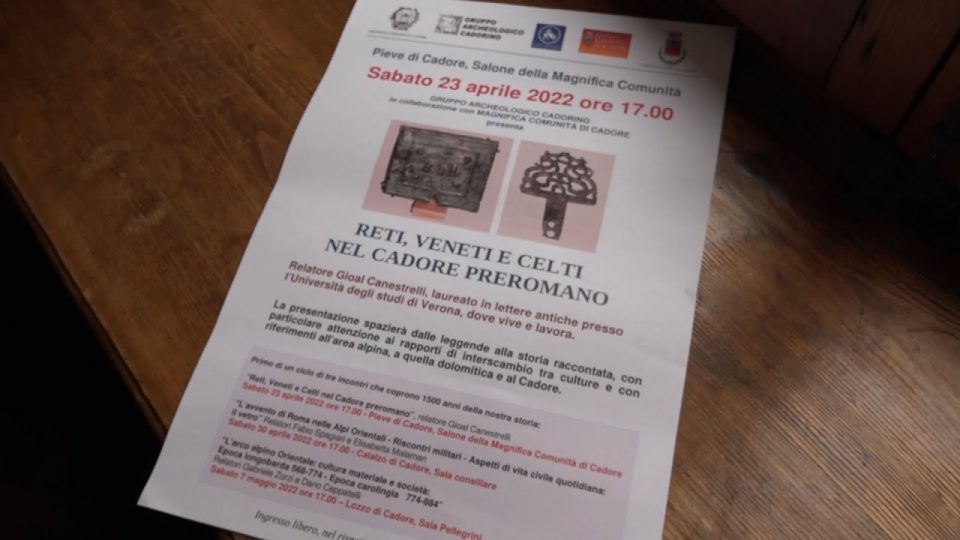 Gruppo Archeologico Cadorino, un ciclo di tre conferenze per festeggiare i primi 25 anni di attività