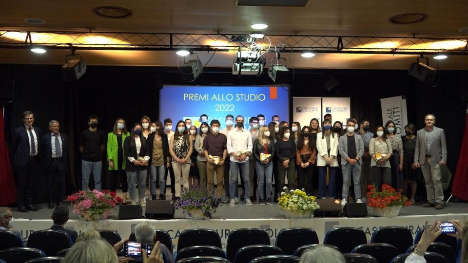 A Feltre le borse di Studio della Cassa Rurale Dolomiti