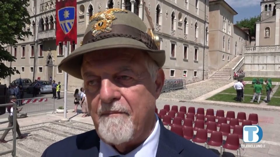 Il weekend degli alpini a Feltre: cittadinanza onoraria e celebrazioni