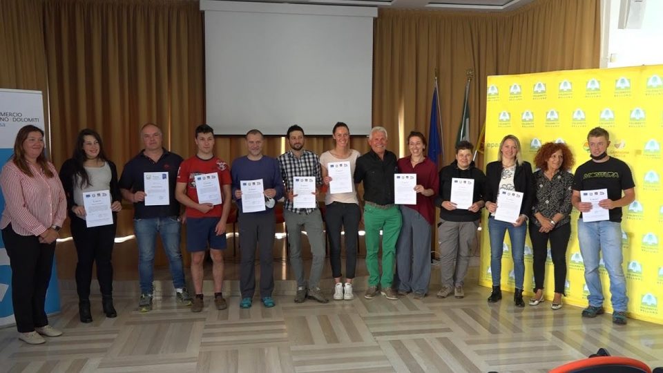 Il territorio bellunese accoglie 14 nuovi casari