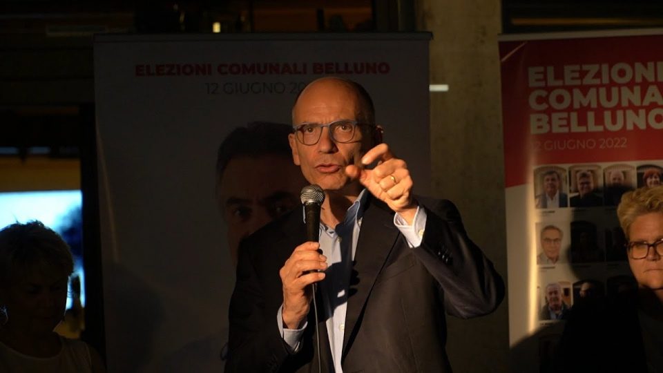 Enrico Letta incontra cittadini e sostenitori di Vignato