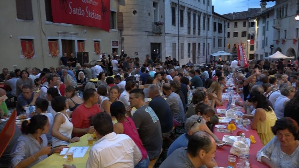 Ultimi ritocchi per il Palio di Feltre, con le cene dei Quartieri entra nel vivo la 43° edizione