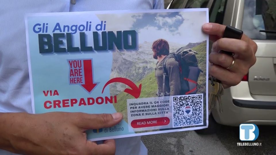 La proposta: cartelli interattivi per vivere il centro di Belluno