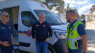 Emergenza Marche, l’assessore regionale Bottacin in visita nei luoghi in cui operano i volontari