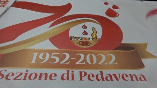 70 anni di attività per la sezione FIDAS di Pedavena