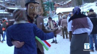 Il tradizionale carnevale a Selva di Cadore