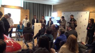 Cortina si prepara alle finali di Coppa del Mondo di sci alpino paralimpico