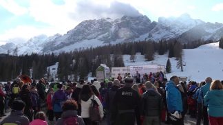 La festa del Gran Prix Lattebusche in Val di Zoldo