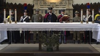 Celebrato al Duomo di Belluno il precetto pasquale interforze