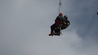 Incendio “simulato” al CSV di Belluno