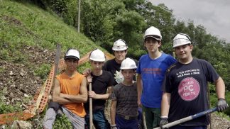 Campo estivo in Valle di Seren per i giovani del Centro per la Formazione e la Sicurezza di Belluno