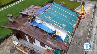 Due giorni di pioggia tra le Dolomiti: il maltempo scende in pianura