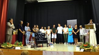 La cerimonia conclusiva di “Trichiana Paese del Libro”