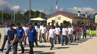 Il gruppo alpini di Santa Giustina ha festeggiato i 100 anni di storia