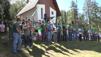 La festa degli Alpini alla chiesetta del Passo Duran