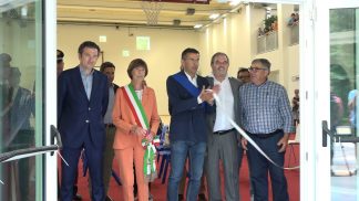 Inaugurata la rinnovata palestra dell’istituto agrario di Vellai