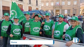 Mobilitazione degli agricoltori CIA in piazza a Roma contro i rincari dal campo alla tavola