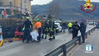 Incidente sulla Sr203 agordina, grave un 22enne