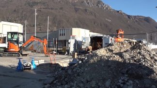 Conclusi i lavori di distrettualizzazione della rete idrica vicino al Ponte Veneggia, a Belluno