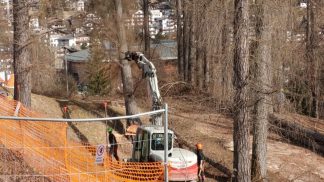 Il CAI condanna il laricidio avvenuto a Cortina per la costruzione dello Sliding Center