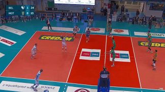 I “rinoceronti” del Volley Belluno si appropriano del secondo posto in classifica