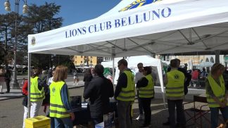 Doppio impegno per il Lions Club di Belluno