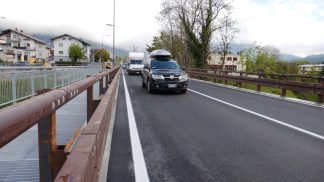 Riaperto il ponte della Veneggia, per gli automobilisti si torna alla normalità