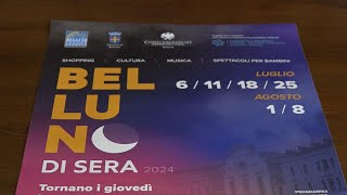 “Belluno di sera”, shopping e musica sotto le stelle