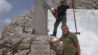Ancora neve in quota, ritarda l’apertura dell’area monumentale di Punta Serauta