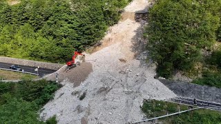 Statale 51 di Alemagna, almeno tre settimane per la riapertura