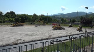 Un nuovo campo di calcio in sintetico a Lentiai