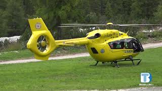 Falco impegnato più che mai tra le montagne bellunesi: gli interventi