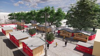 Dal 6 dicembre il capoluogo si prepara ad accogliere le iniziative dedicate al Natale