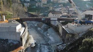 Veneto Strade ha varato a Lamosano di Chies d’Alpago il nuovo ponte sul Tessina.
