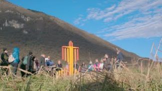 A Fonzaso il percorso artistico ciclopedonale “Barch Art” valorizza l’architettura rurale