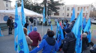 In piazza contro la manovra: 200 bellunesi a Treviso a fianco dei sindacati