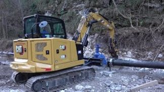 Sedico: quasi ultimati i lavori di messa in sicurezza del tratto di acquedotto di Candaten