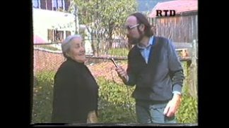 Dai nostri archivi: Dino Bridda a caccia di testimonianze sulle presunte apparizioni di Voltago