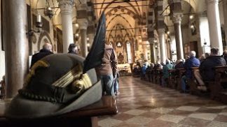 Alla chiesa di Santo Stefano la messa per gli Alpini “andati avanti”